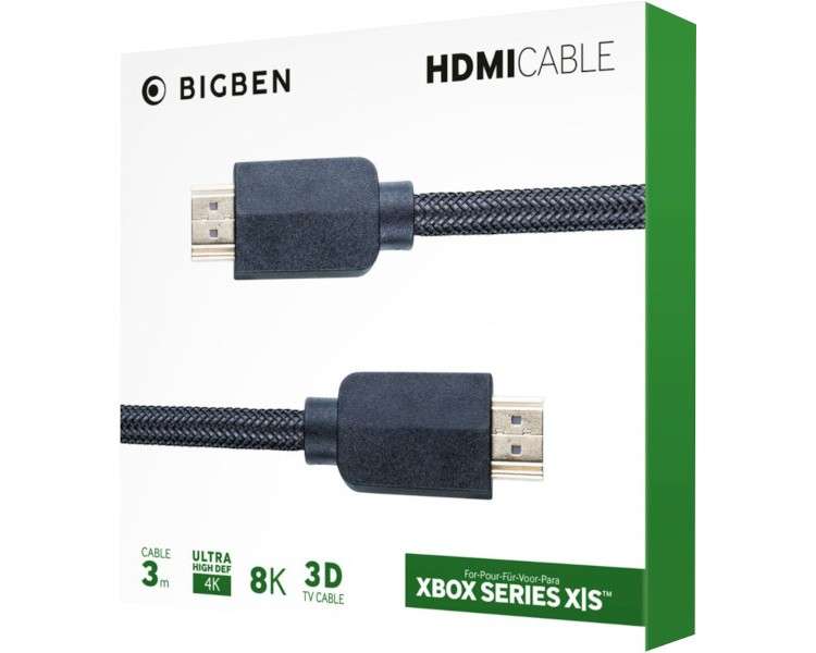 BIGBEN HDMI CABLE 3 METROS (4K/8K)