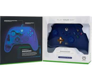 POWER A ENHANCED WIRED CONTROLLER MIDNIGHT BLUE (XBONE/PC)