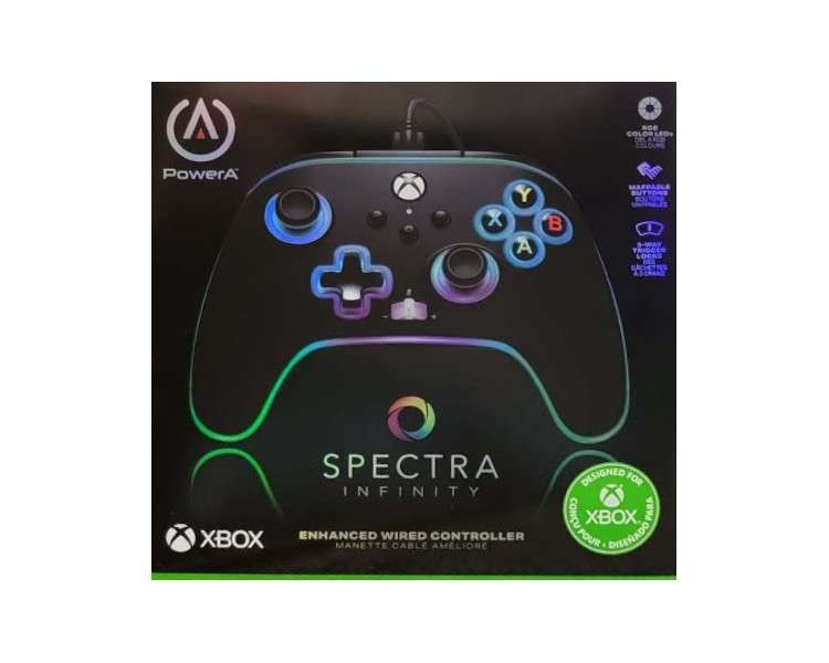 POWER A ENHANCED WIRED CONTROLLER SPECTRA INFINITY (XBONE/PC)