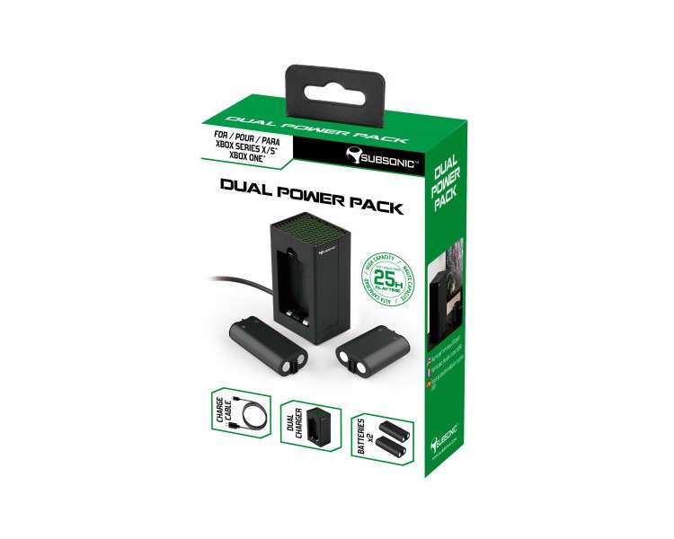 SUBSONIC DUAL POWER PACK (XBONE)