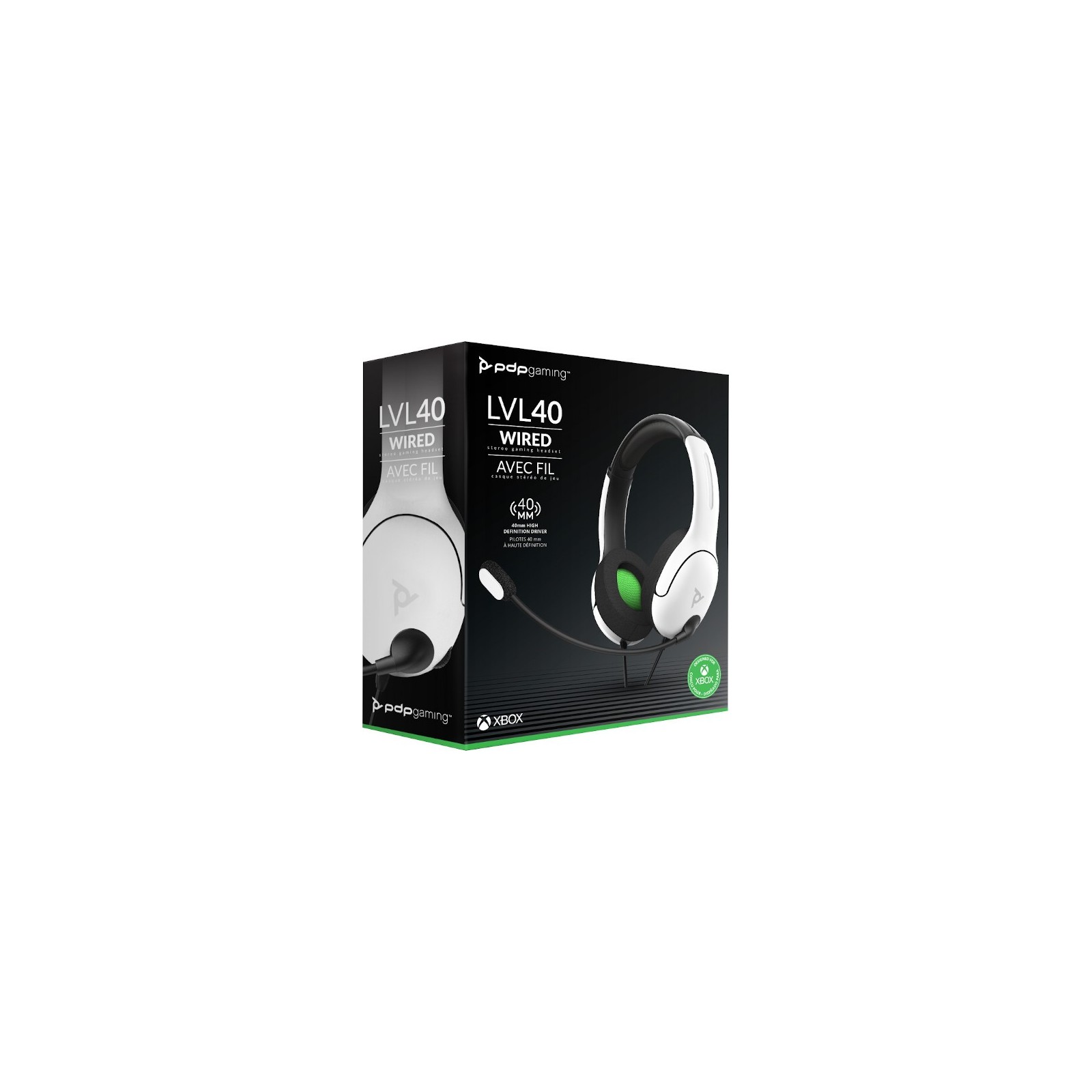 PDP LVL 40 WIRED STEREO GAMING HEADSET WHITE (BLANCO) (XBONE)