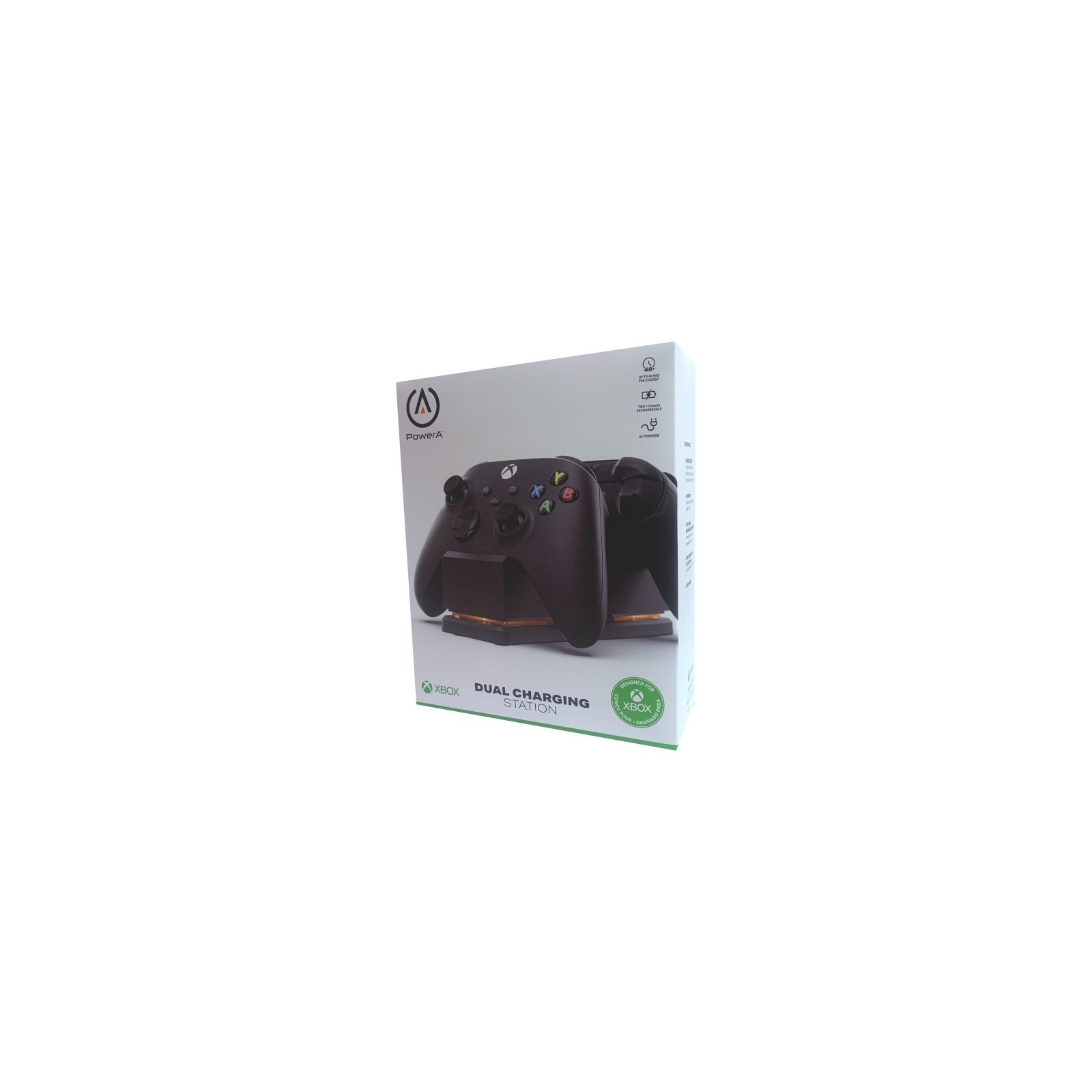 POWER A DUAL CHARGING STATION BLACK (NEGRO) (XBONE)