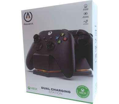 POWER A DUAL CHARGING STATION BLACK (NEGRO) (XBONE)