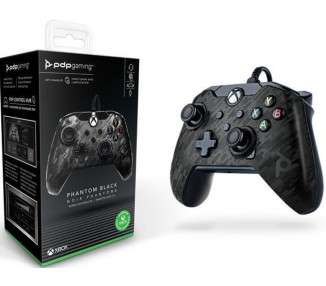 PDP WIRED CONTROLLER PHANTOM BLACK + JUEGO DIGITAL (XBONE/PC)