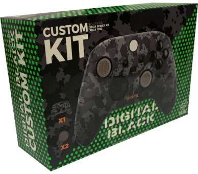 FR-TEC CUSTOM KIT SILICONE  + GRIPS CAMO (MILITAR)