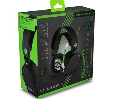 STEALTH STEREO GAMING HEADSET SP SHADOW X BLACK (NEGRO)