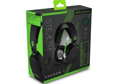 STEALTH STEREO GAMING HEADSET SP SHADOW X BLACK (NEGRO)