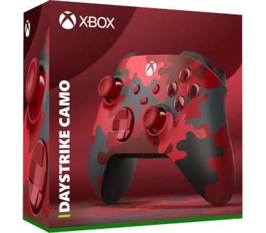 WIRELESS CONTROLLER DAYSTRIKE CAMO (CAMUFLAJE ROJO)