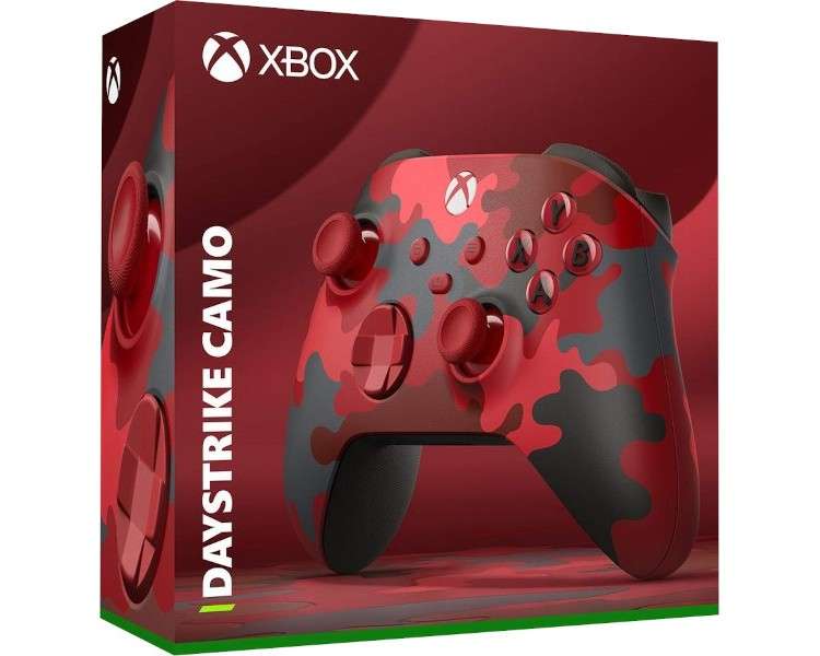 WIRELESS CONTROLLER DAYSTRIKE CAMO (CAMUFLAJE ROJO)