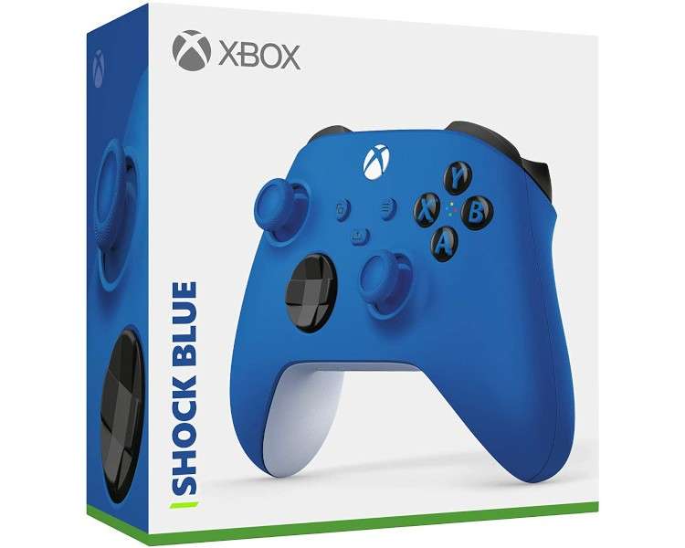 WIRELESS CONTROLLER  SHOCK BLUE  (XBONE/PC)