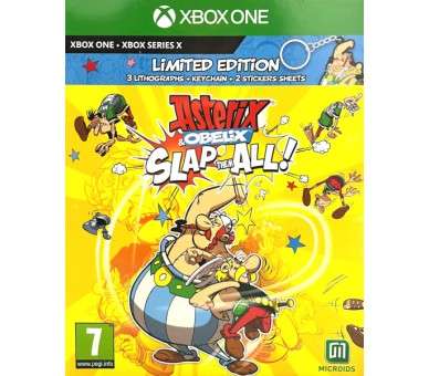 ASTERIX & OBELIX SLAP THEM ALL LIMITED EDITION (1 LLAVERO/3 LITOGRAFIAS/2 PEGATINAS) (XBONE)