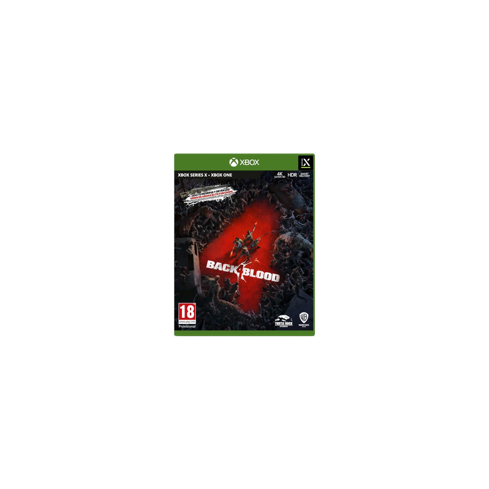 BACK 4 BLOOD (INCLUYE SKINS PARA ARMAS ELITE DE FORT HOPE) (XBONE)