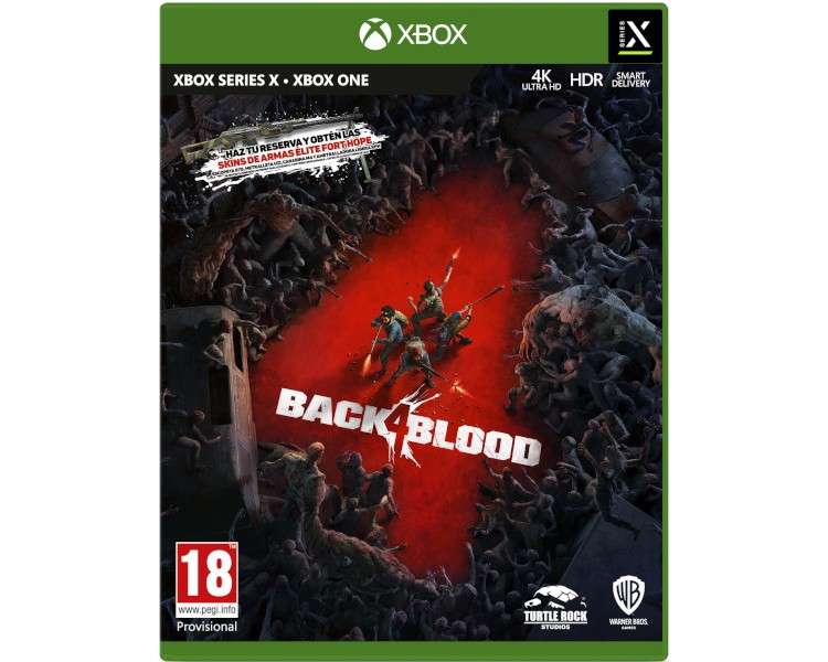 BACK 4 BLOOD (INCLUYE SKINS PARA ARMAS ELITE DE FORT HOPE) (XBONE)