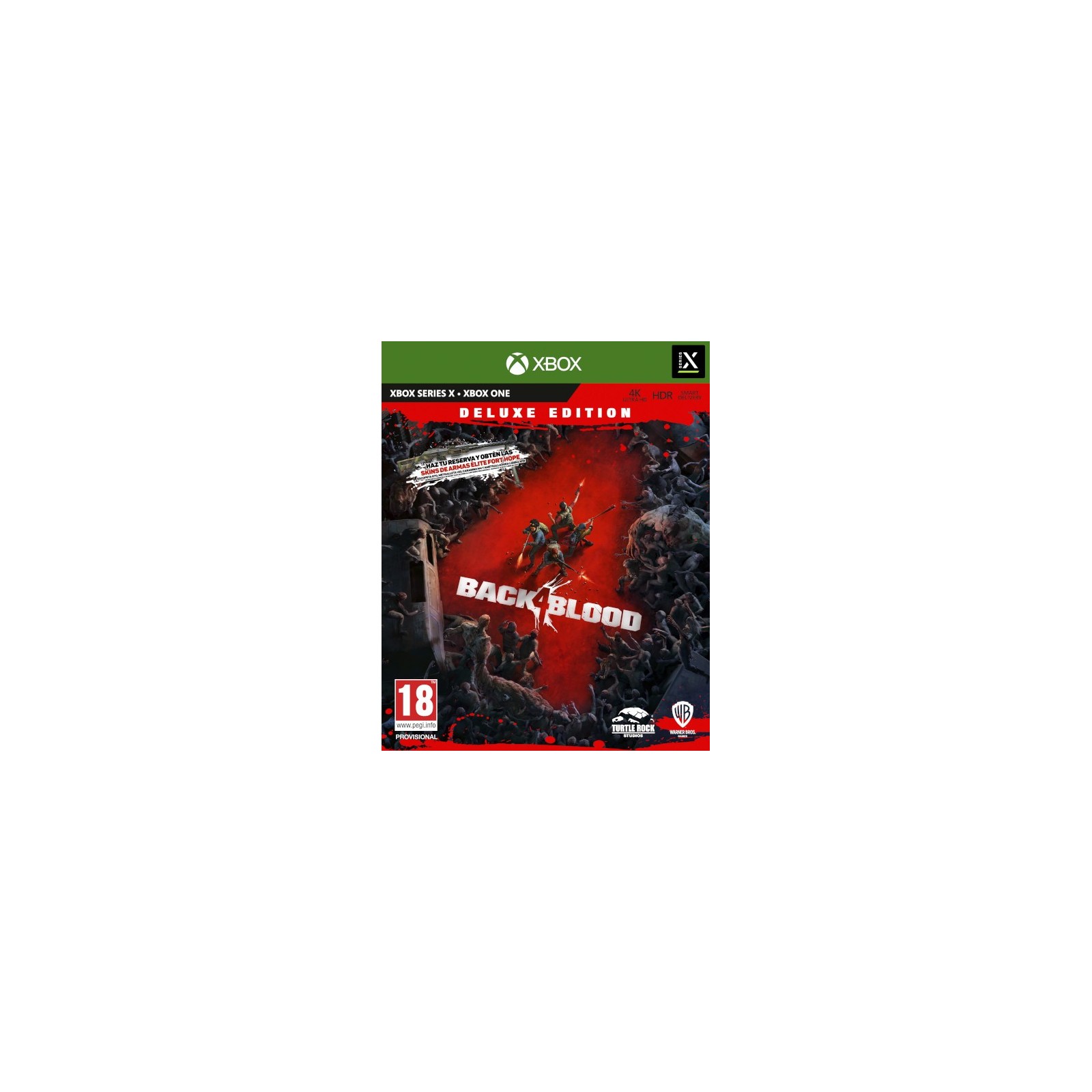 BACK 4 BLOOD DELUXE EDITION (JUEGO+ACCESO ANTICIPADO+STEELCASE+PASE ANUAL+SKINS ARMAS) (XBONE)