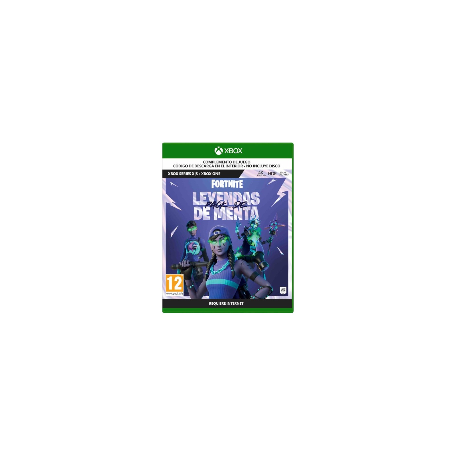 FORTNITE: PACK DE LEYENDAS DE MENTA (CIAB) (XBONE)