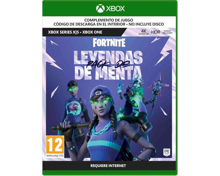 FORTNITE: PACK DE LEYENDAS DE MENTA (CIAB) (XBONE)