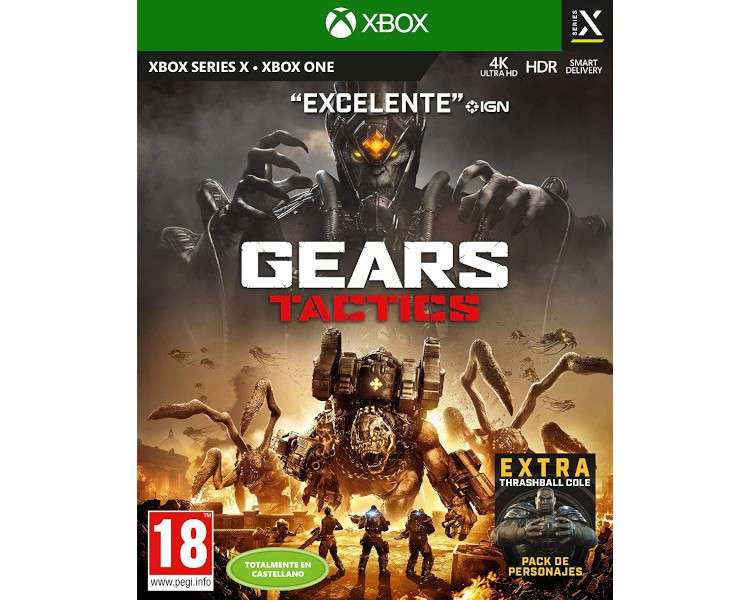 GEARS TACTICS (INCLUYE EXTRA THRASHBALL COLE)