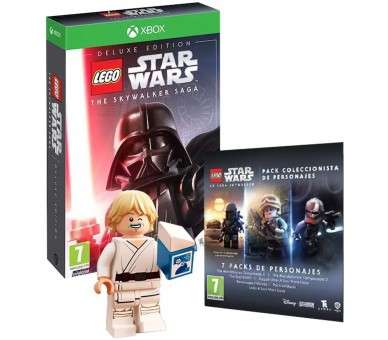 LEGO STAR WARS: LA SAGA SKYWALKER DELUXE EDITION (FIGURA LUKE SKYWALKER+PACK PERSONAJES)(XBONE)