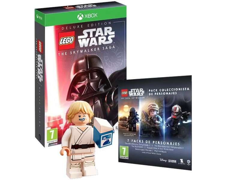 LEGO STAR WARS: LA SAGA SKYWALKER DELUXE EDITION (FIGURA LUKE SKYWALKER+PACK PERSONAJES)(XBONE)