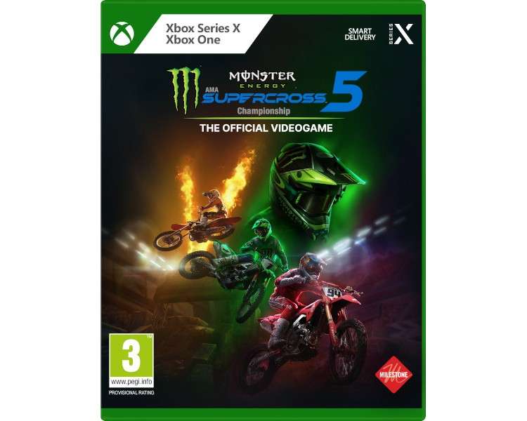 MONSTER ENERGY SUPERCROSS 5: THE OFFICIAL VIDEOGAME (XBONE)