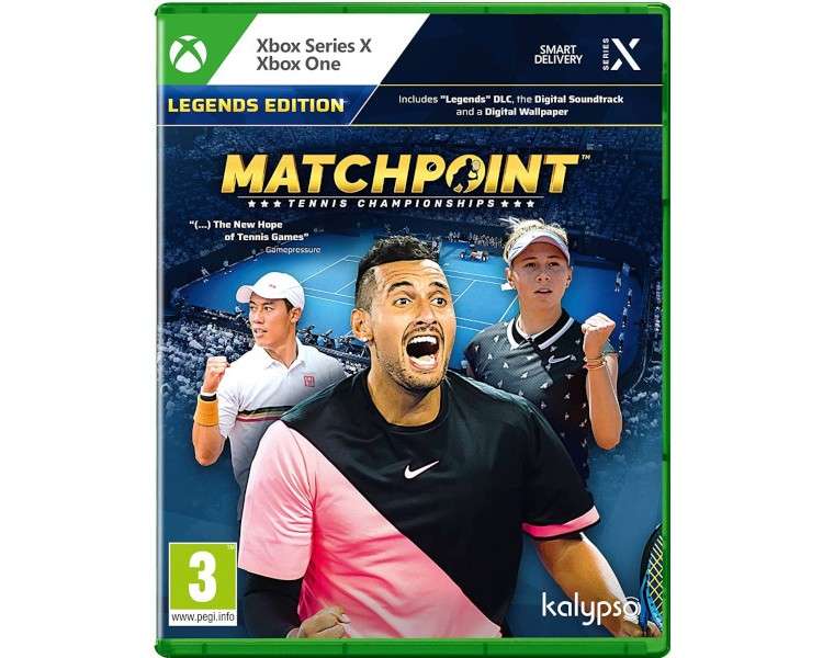 MATCHPOINT TENNIS CHAMPIONSHIPS -LEGENDS EDITION- (XBONE)