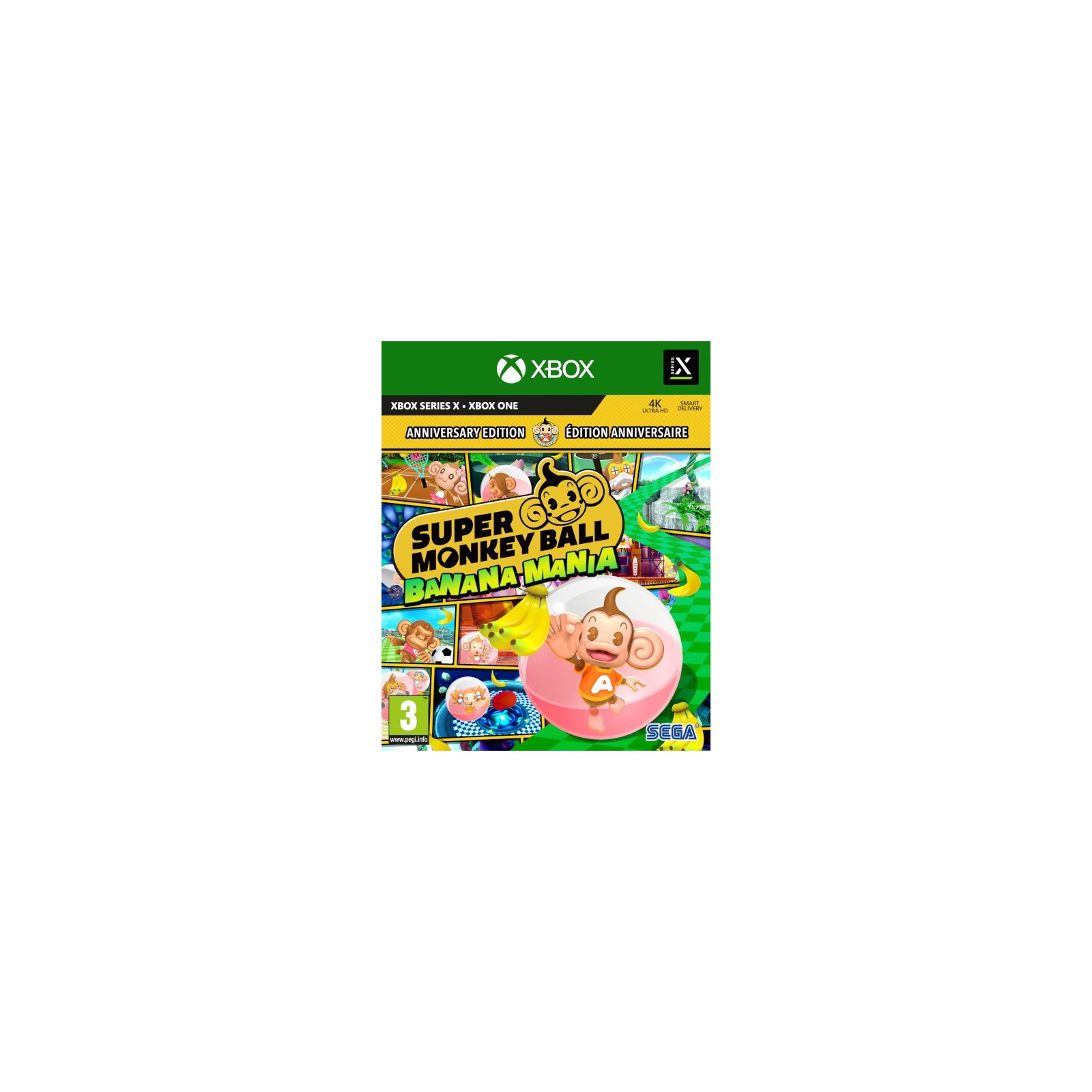 SUPER MONKEY BALL BANANA MANIA LAUNCH EDITION (XBONE)