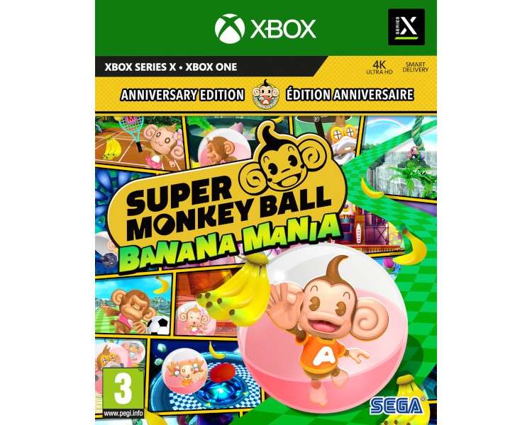 SUPER MONKEY BALL BANANA MANIA LAUNCH EDITION (XBONE)