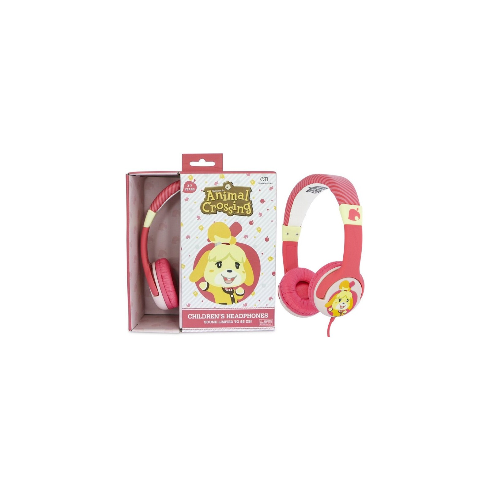 OTL WIRED HEADPHONES ANIMAL CROSSING: ISABELLE (PS4/XBOX/SWITCH/MOVIL/TABLET)