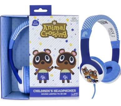 OTL WIRED HEADPHONES ANIMAL CROSSING: TOMMY & TIMMY (PS4/XBOX/SWITCH/MOVIL/TABLET)