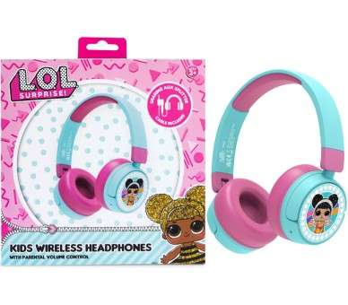 OTL KIDS WIRELESS HEADPHONES L.O.L. SURPRISE! (COSOLAS/MOVIL/TABLET)