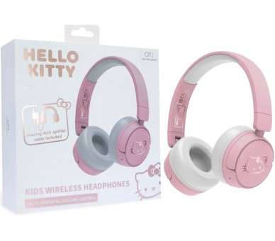 OTL KIDS WIRELESS HEADPHONES HELLO KITTY ROSE GOLD (CONSOLAS/MOVIL/TABLET)