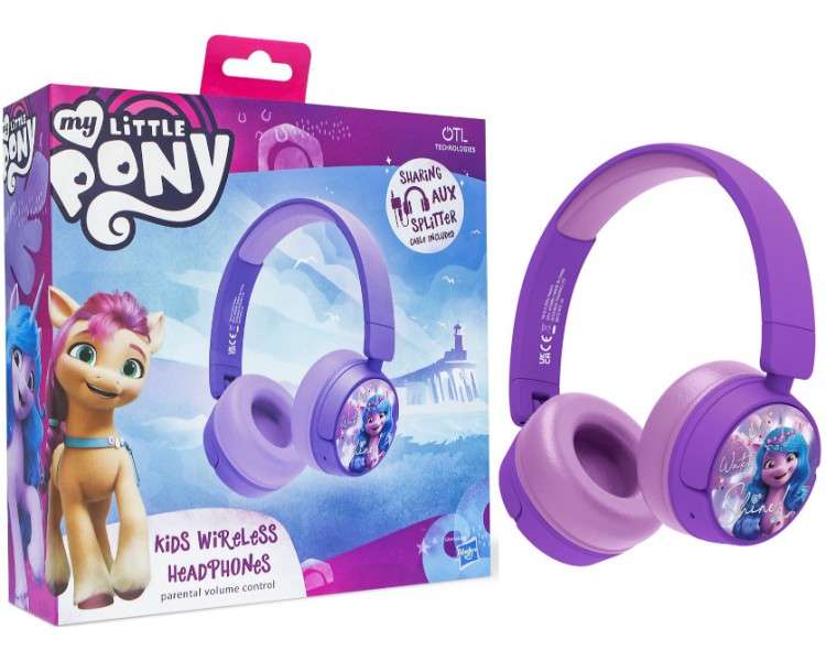 OTL KIDS WIRELESS HEADPHONES MY LITTLE PONY (CONSOLAS/MOVIL/TABLET)