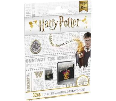 EMTEC MICRO SDHC CARD 32GB HARRY POTTER GRYFFINDOR + ADAPTER