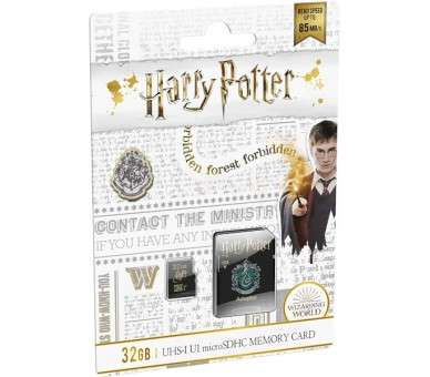 EMTEC MICRO SDHC CARD 32GB HARRY POTTER SLYTHERIN + ADAPTER