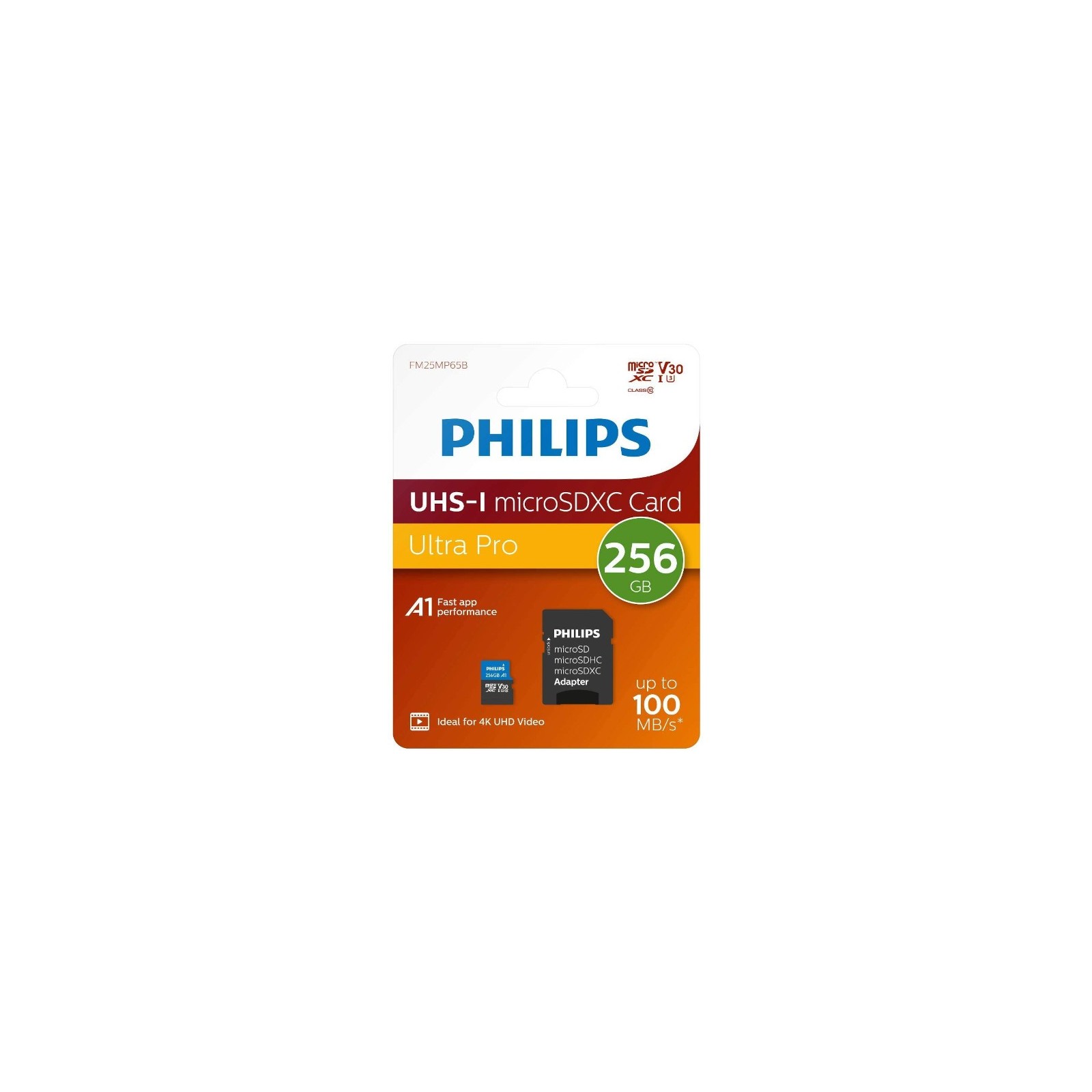 PHILIPS UHS-I MICRO SDXC CARD 256GB  + ADAPTER