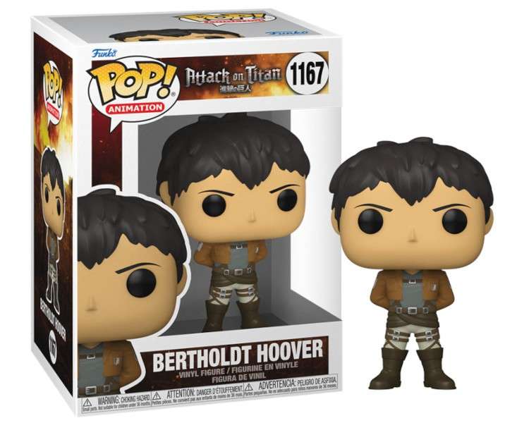 FUNKO POP! ANIMATION - ATTACK ON TITAN: BERTHOLDT HOOVER (1167)