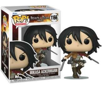 FUNKO POP! ANIMATION - ATTACK ON TITAN: MIKASA ACKERMANN (1166)