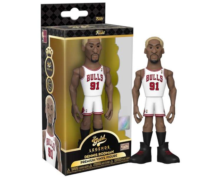 FUNKO POP! GOLD 5" NBA LEGENDS: BULLS - DENNIS RODMAN (12 CM)