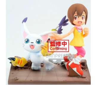 BANPRESTO DIGIMON ADVENTURE DXF: ADVENTURE ARCHIVES: HIKARI & TAILMON (12 CM)