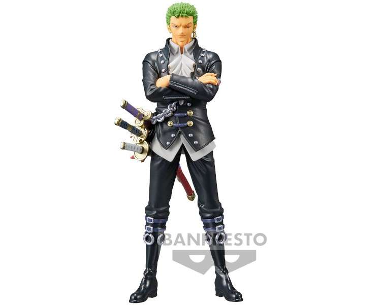 BANPRESTO ONE PIESE RORONOA ZORO: THE GRANDLINE MEN VOL.3 (16 CM)