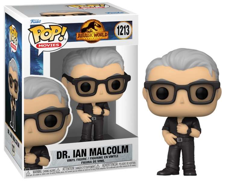 FUNKO POP! MOVIES - JURASSIC WORLD DOMINION: DR. IAN MALCOLM (1213)