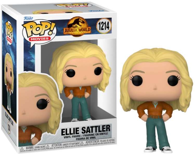 FUNKO POP! MOVIES - JURASSIC WORLD DOMINION: DR. ELLIE SATTLER (1214)