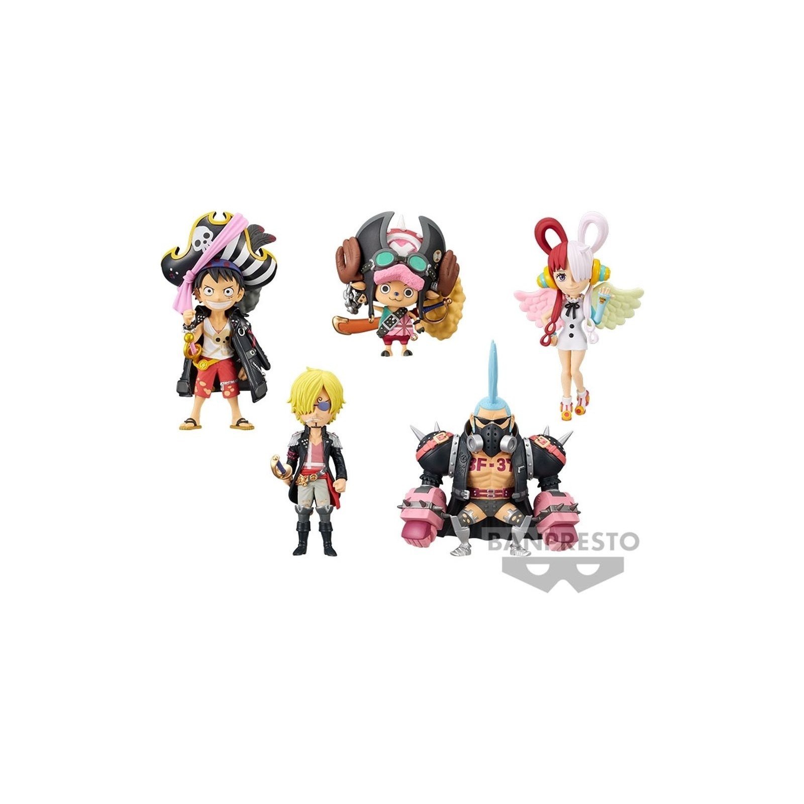 BANPRESTO ONE PIECE WORLD COLLECTABLE: FILM RED (TBA) (12 UDS.) (7 CM)