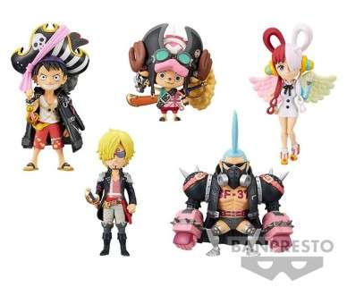 BANPRESTO ONE PIECE WORLD COLLECTABLE: FILM RED (TBA) (12 UDS.) (7 CM)