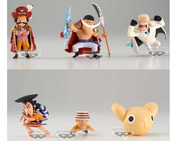 BANPRESTO ONE PIECE WORLD COLLECTABLE: THE GREAT PIRATES 100 LANDSCAPES (VOL.10) (12 UDS.) (7 CM)