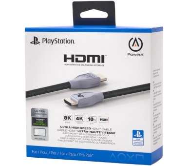 POWER A ULTRA HIGH SPEED HDMI CABLE 2.1 (8K/4K/10FT/HDR) (PS4)