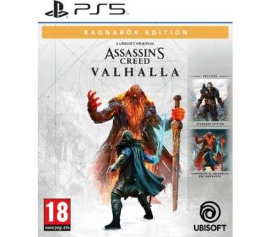 ASSASSIN'S CREED VALHALLA RAGNARÖK EDITION (A.C VALHALLA + EXPANSION EL AMANECER DEL RAGNARÖK)