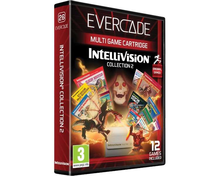 EVERCADE MULTI GAME CARTRIDGE INTELLIVISION COLLECTION 2