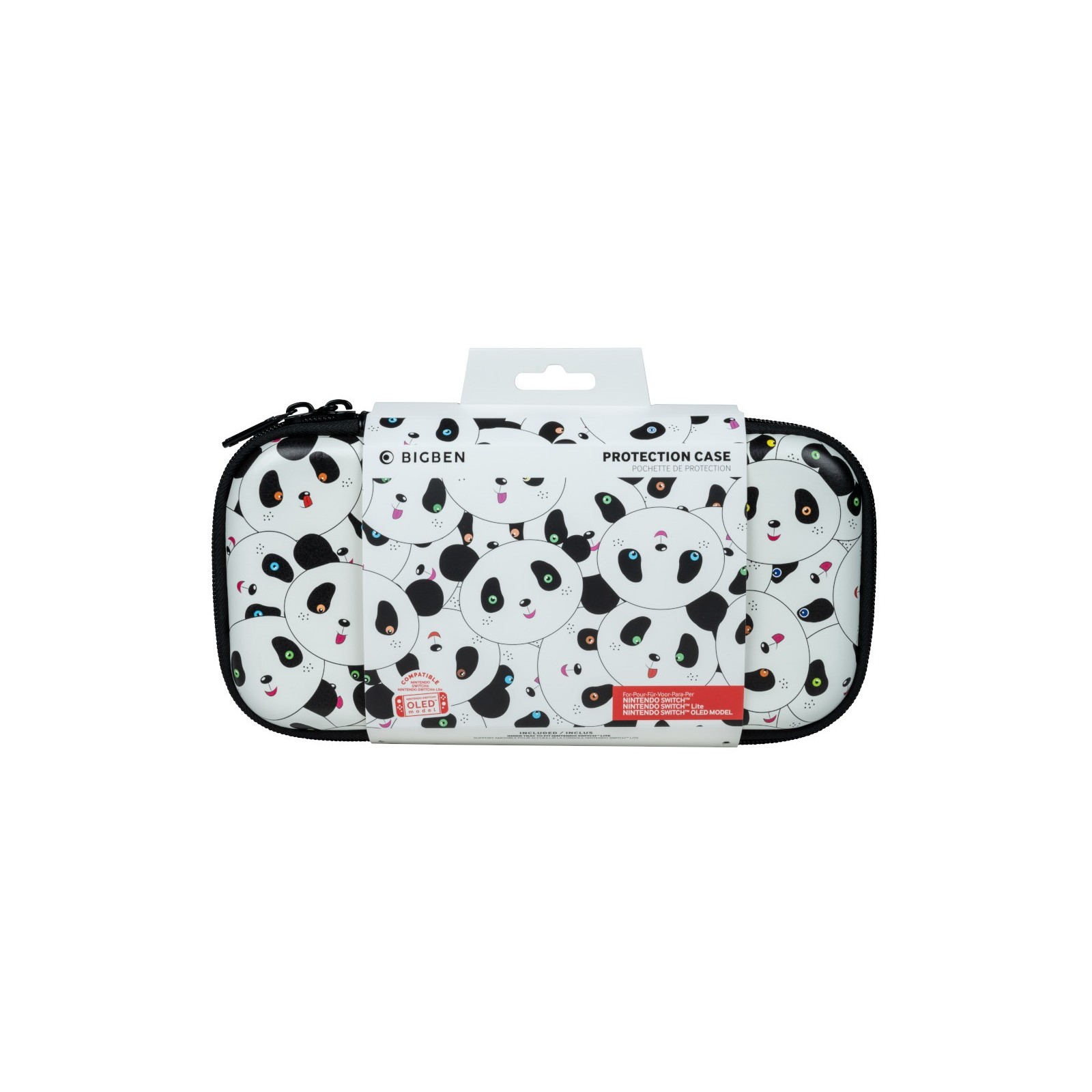 TRAVEL CASE PANDA DESIGN (SWITCH LITE/OLED)