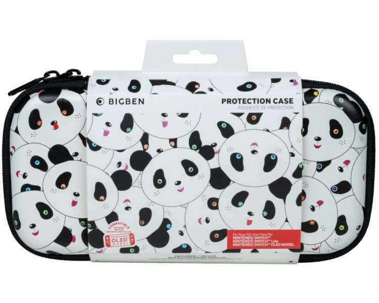 TRAVEL CASE PANDA DESIGN (SWITCH LITE/OLED)